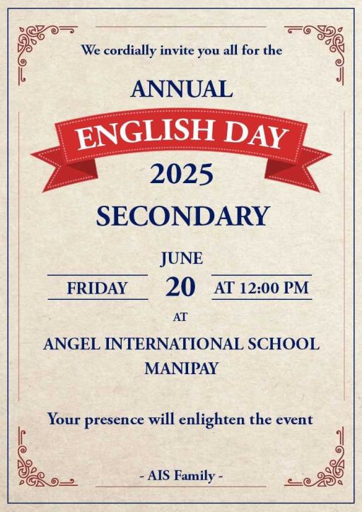 Annual English Day 2025 – Secondary Section